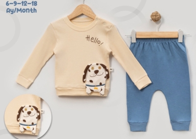 BEBE TK 6-9-12-18 AY 1340 ERKEK 6-18 AY BEBE ERKEK TAKIM