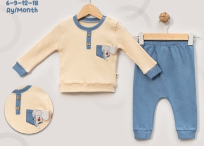 BEBE TK 6-9-12-18 AY 1341 ERKEK 6-18 AY BEBE ERKEK TAKIM