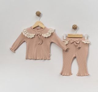 BEBE TK 6-9-12-18 AY 1348 KIZ 6-18 AY BEBE KIZ TAKIM