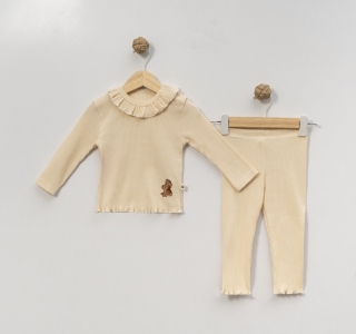 BEBE TK 6-9-12-18 AY 1352 KIZ 6-18 AY BEBE KIZ TAKIM