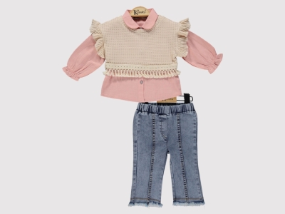 BEBE TK 6-9-12-18 AY 4401 KIZ K.6-18A PÜSKÜLLÜ KOT TK