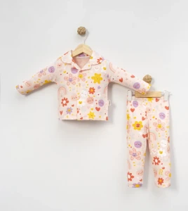 BEBE TK 6-9-12 AY 2435 KIZ PAPATYALAR- ASKIDA PİJAMA TKM