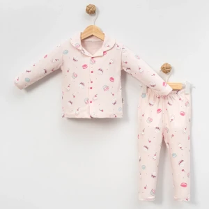 BEBE TK 6-9-12 AY 2436 KIZ CUPCAKE- ASKIDA PİJAMA TKM