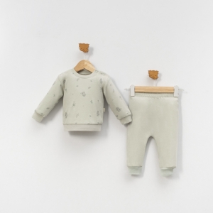 BEBE TK 6-9-12 AY 7113 KIZ KOALA BASKILI 2’Lİ ERKEK TAKIM