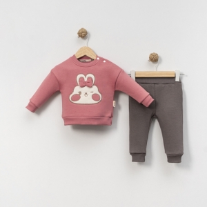 BEBE TK 9-12-18-24 AY 3067 KIZ 9/24 AY 3 İP KIZ TAKIM