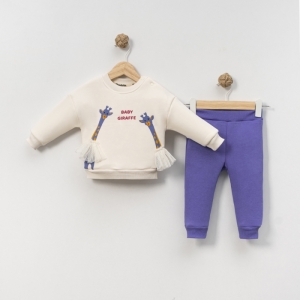 BEBE TK 9-12-18-24 AY 3069 KIZ 9/24 AY 3 İP KIZ TAKIM