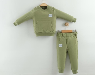 BEBE TK 9-12-18-24 AY 4001 ERKEK ARMA CEPLİ TAKIM