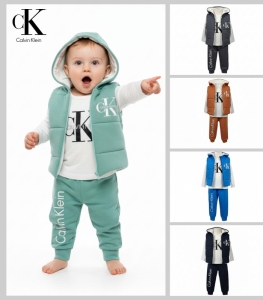 BEBE TK 9-12-18-24 AY 6003 ERKEK CK ELYAFLI ŞİŞME 3’LÜ TAKIM