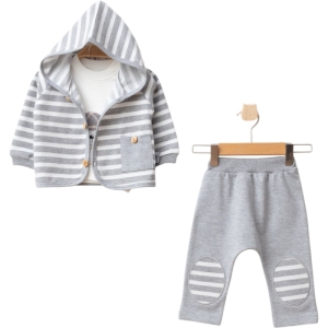 BEBE TK 9-12-18 AY 676 ERKEK ÇİZGİLİ 3 LÜ TKM