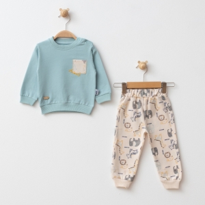 BEBE TK 9-12-18 AY 740 ERKEK ANİMALS ERKEK 2Lİ TKM