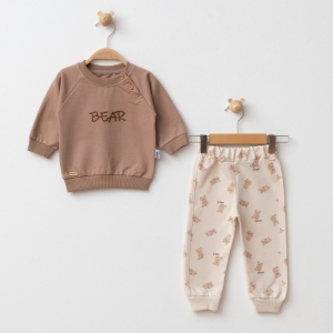 BEBE TK 9-12-18 AY 742 ERKEK TEDDY BEAR ERKEK 2Lİ TKM