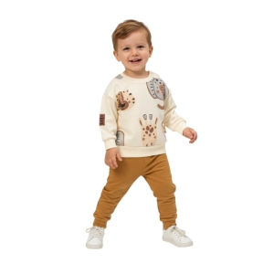 BEBE TK 9-12-18-24 AY V3073 ERKEK FIL BASKILI IKILI TAKIM