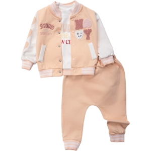 BEBE TK 9-12-18 AY 1456 KIZ LOVE NAKIŞ KIZ KOLEJ ÜÇLÜ TKM