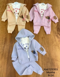 BEBE TK IGGY 6-12-18-24AY 125303