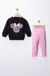 BEBEK TK 6-9-12-18 AY 5878 KIZ LEOPAR MİCKEY