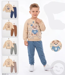 ÇOCUK TK 2-3-4-5 YAŞ 2367 ERKEK BEAR TAKIM