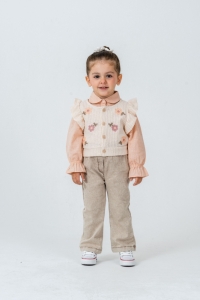ÇOCUK TK 2-3-4-5 YAŞ 4431 KIZ K 2-5Y YELEK NKŞ TK
