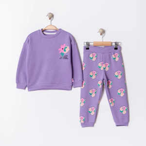 ÇOCUK TK 2-3-4-5 YAŞ 5276 KIZ YOU FLOWERS 2Lİ TAKIM