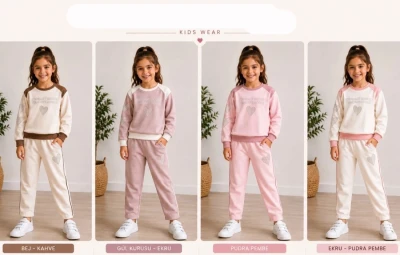 ÇOCUK TK 3-4-5-6 YAŞ 436 KIZ ÇOKLU KALP
