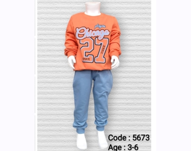 ÇOCUK TK 3-4-5-6 YAŞ 5673 ERKEK CHİCAGO 27 BASKILI TK