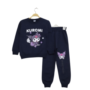 ÇOCUK TK 3-4-5-6 YAŞ 639 KIZ KUROMİ YILDIZ BASKILI TAKIM