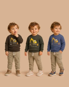 ÇOCUK TK 3İP 2-3-4-5Y 2885
