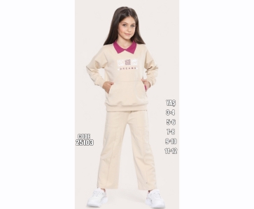 ÇOCUK TK 4-12 YAŞ 25103 KIZ İFBA TAKIM DREAMS YAKALI
