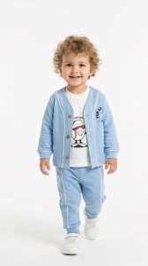 ÇOCUK TK 6-12-18-24 AY 3018 ERKEK GÜN AND GAMES 3'LÜ TAKIM