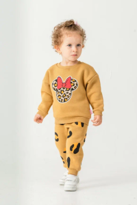 ÇOCUK TK 6-9-12-18 AY 5251 ERKEK LEOPAR MİCKEY 2 Lİ TKM 3 İP