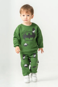 ÇOCUK TK 6-9-12-18 AY 5281 ERKEK BATMAN 2Lİ TAKIM 3 İP