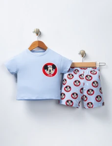 ÇOCUK TK 6-9-12-18 AY 5825 ERKEK MICKEY 2Lİ TAKIM