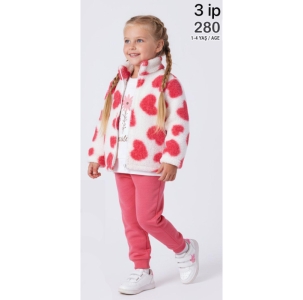 ÇOCUK TK CEKET 1-2-3-4 YAŞ 280 KIZ KUZU 3’İP
