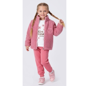 ÇOCUK TK CEKET 1-2-3-4 YAŞ 284 KIZ KUZU 3’İP