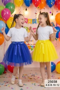 ETEK 4-12 YAŞ 25038 KIZ TÜTE ETEK