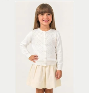 HIRKA 9-10-11-12 YAŞ 2092 KIZ  V DESENLİ KIZ TRİKO