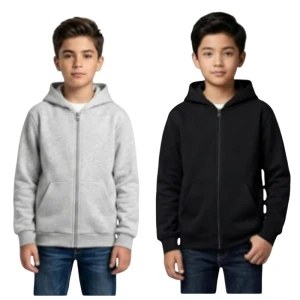 HIRKA 9-10-11-12 YAŞ 5749 ERKEK KAPŞONLU ÜÇİP HIRKA