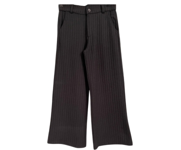 PANTOLON 13-14-15-16 YAŞ 20360-2 KIZ DALGA DESENLİ PANTOLON