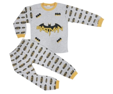 PİJAMA 7-8-9 YAŞ 9490 ERKEK GRI BATMAN 2Lİ TAKIM