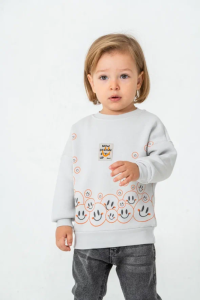 SWEAT 1-2-3-4 Yaş 12471 ERKEK ERKEK ÜCİP GÜLEN EMOJOLİ  TEK SWEAT