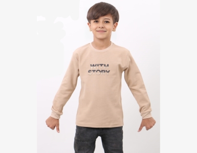 SWEAT 1-2-3-4 Yaş 9925 ERKEK JAKARLI SWEAT