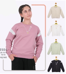 SWEAT 13-14-15-16 YAŞ 4504 KIZ KOLYE NAKIŞ