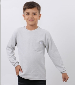 SWEAT 18 Ay,24 Ay,3 Yaş,4 Yaş 9938 ERKEK JAKARLI CEPLİ SWEAT
