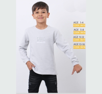 SWEAT 18 Ay,24 Ay,3 Yaş,4 Yaş 9975 ERKEK JAKARLI SWEAT