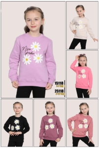 SWEAT 3-4-5-6-7 YAŞ 15118 KIZ İFBA SWEAT NİCE GARDEN