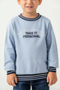 SWEAT 5-6-7-8 YAŞ 12469 ERKEK ERKEK İKKİP FOREVER TAKE PERSONEL TEK SWEAT