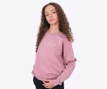SWEAT 5-6-7-8 YAŞ 2505 KIZ 2 İPLİK NAKIŞLI