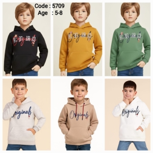 SWEAT 5-6-7-8 YAŞ 5709 ERKEK ORGİNALS KAPŞ.SWEAT