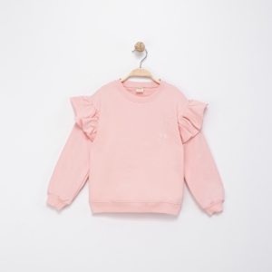 SWEAT 6-7-8-9 YAŞ 1467-3 KIZ MA CHERIE NAKIŞLI SWEAT