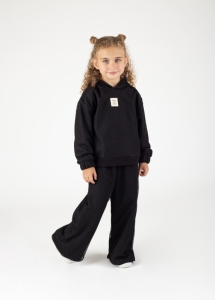 SWEAT 6-7-8-9 YAŞ 1491-3 KIZ FİLE DETAYLI 2İP HIRKA