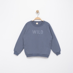 SWEAT 6-7-8-9 YAŞ 9970-3 ERKEK WILD ESCAPE BASKILI SWEAT